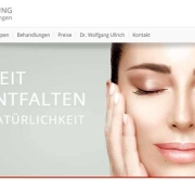 Website: Medizinische Faltenbehandlung Schweiz 